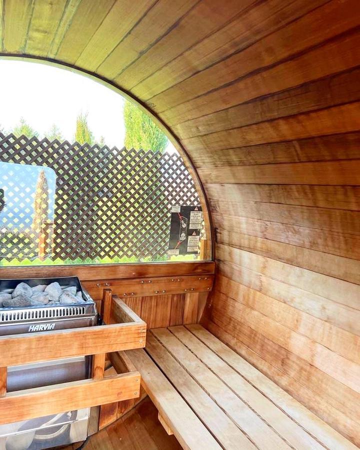 Cabane Spa Sauna Ville-sur-Jarnioux Extérieur photo